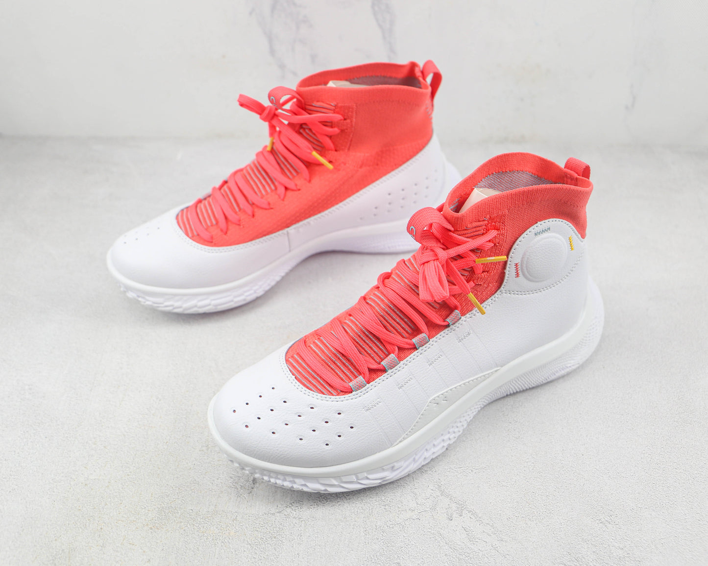 Under Armour Curry 4 FloTro 'White Red'