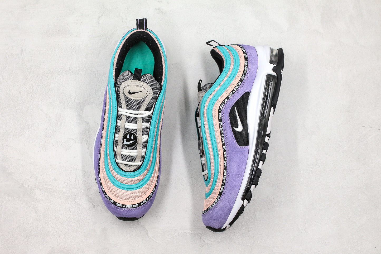 Air Max 97 SE GS Have A Nike Day Space Purple White