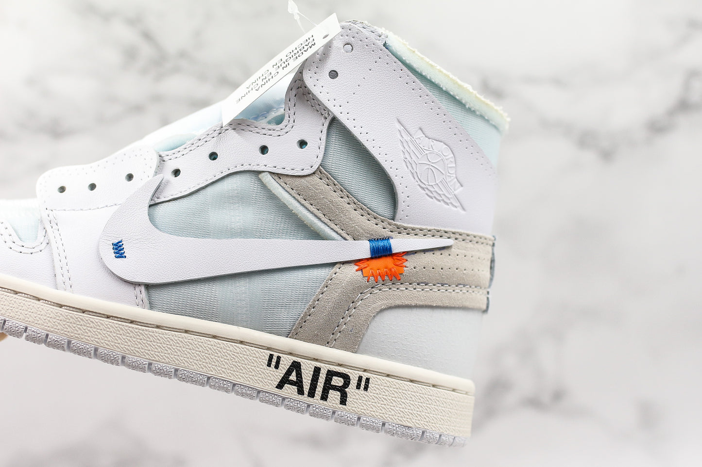 Off-White x Air Jordan 1 High White Europe Exclusive