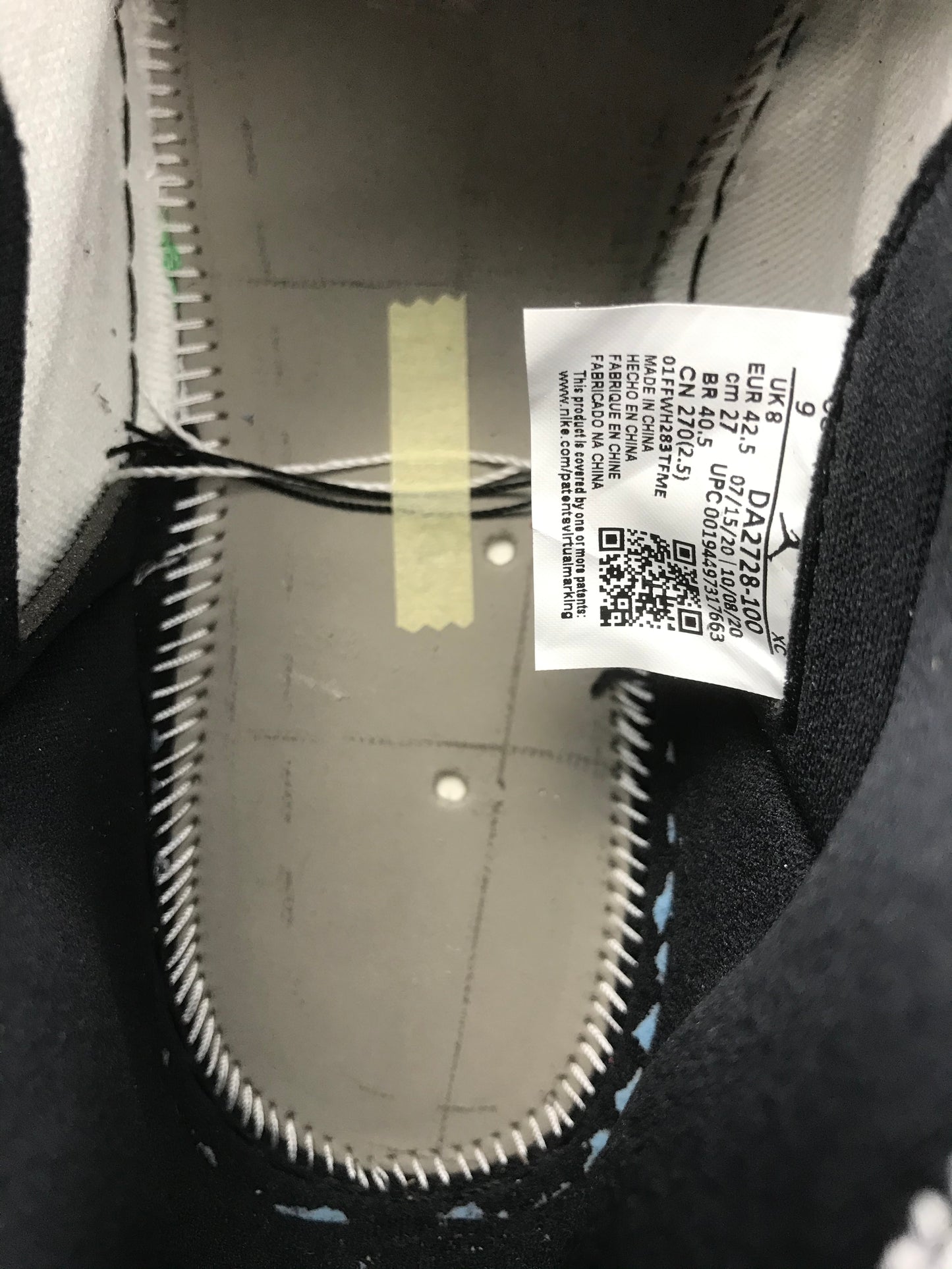 Jordan 1 High x Trophy Room Freeze Out