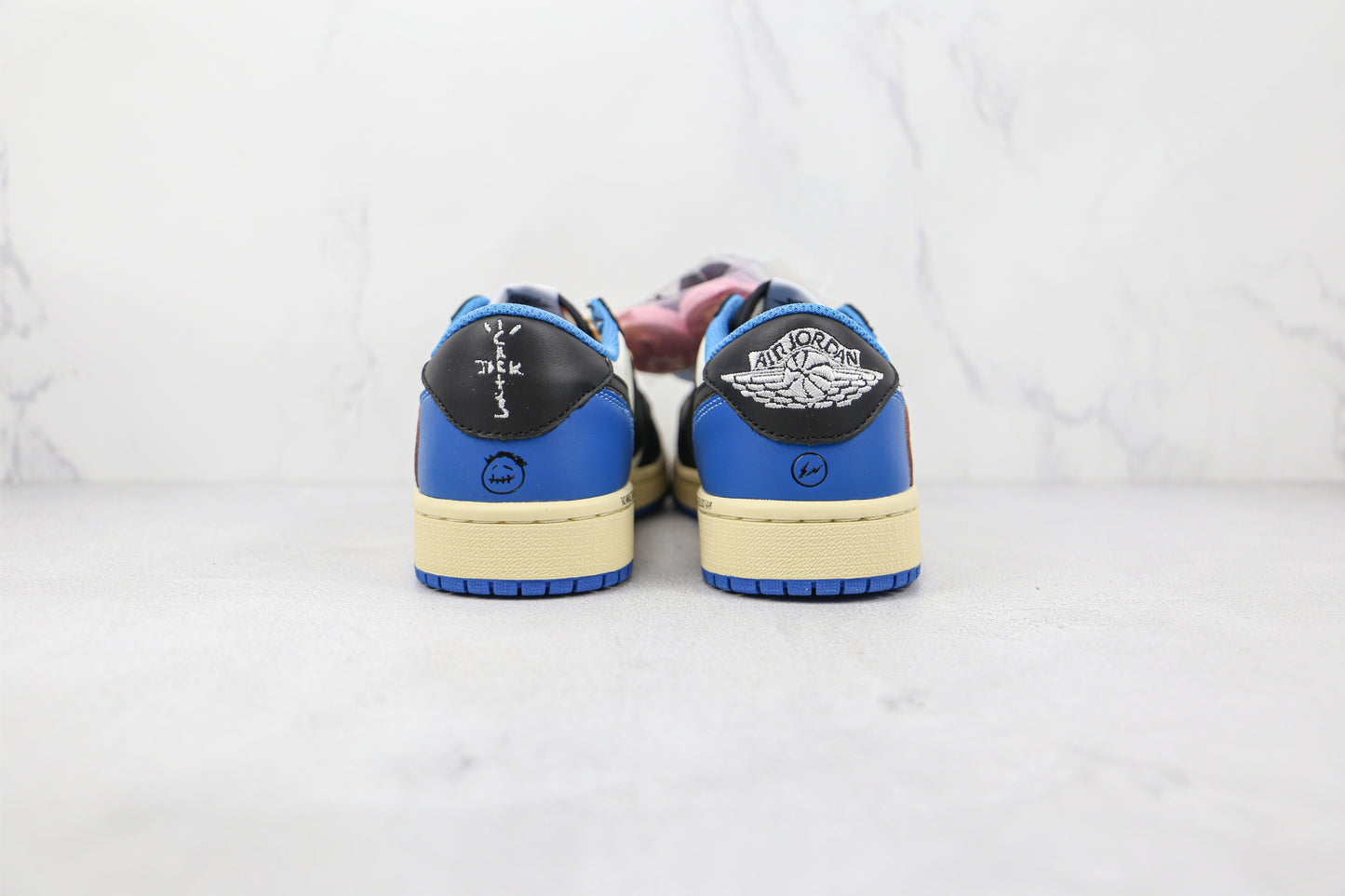 Jordan 1 Low Travis Scott x Fragment Royal Blue
