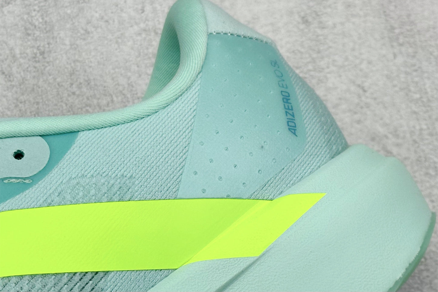 Adizero Evo SL Semi Flash Aqua Lucid Lemon