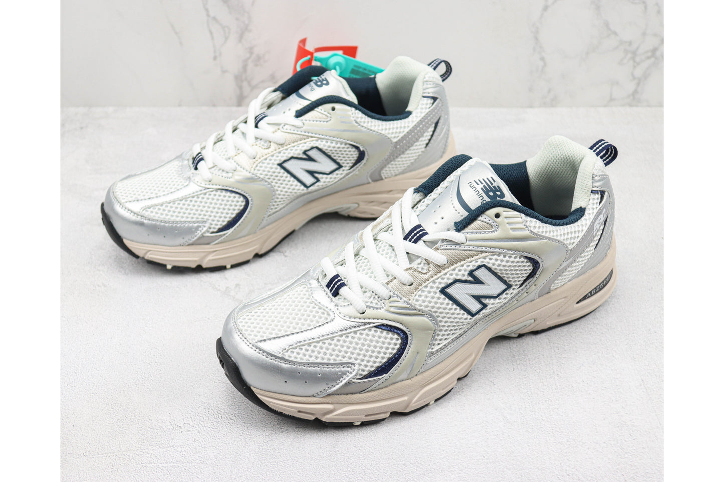 New Balance 530 'White Silver Navy'