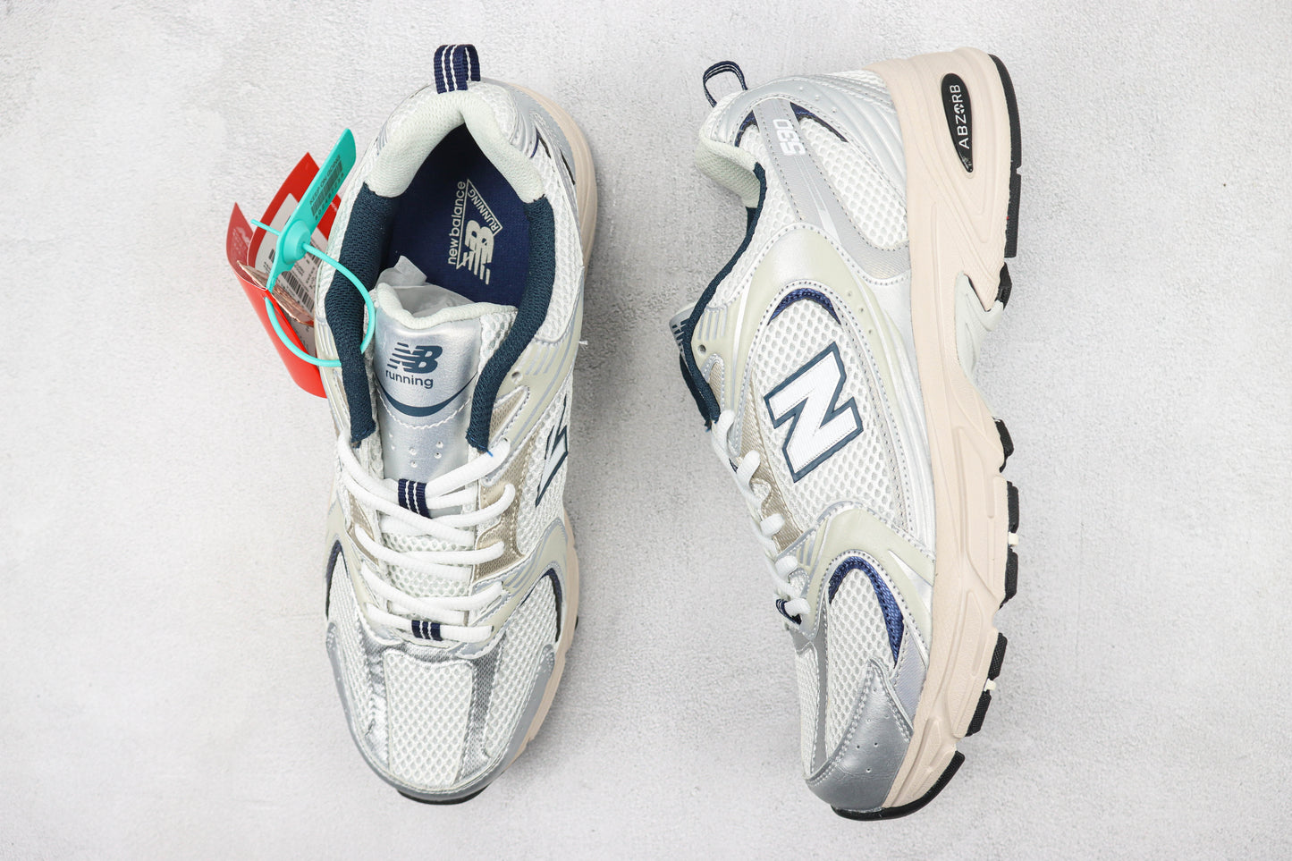 New Balance 530 'White Silver Navy'
