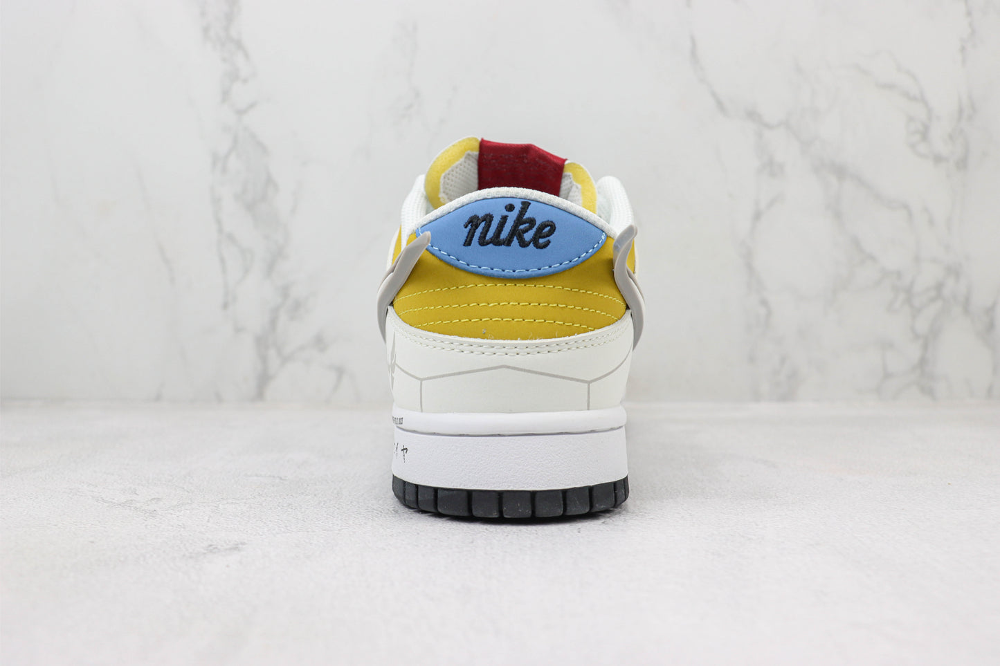 Nike SB Dunk Low Blue White Yellow Silver