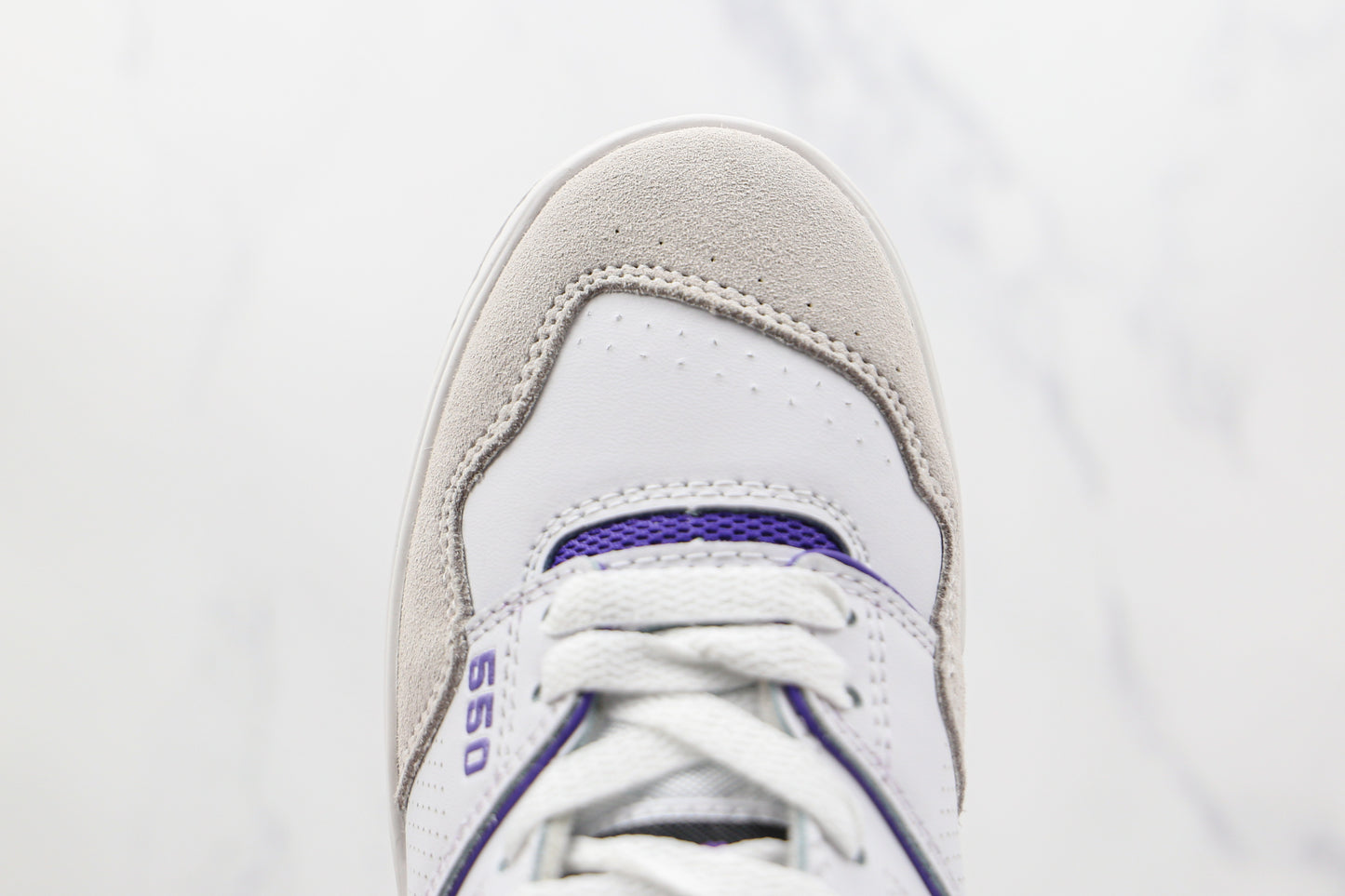 NB 550 White and Blue