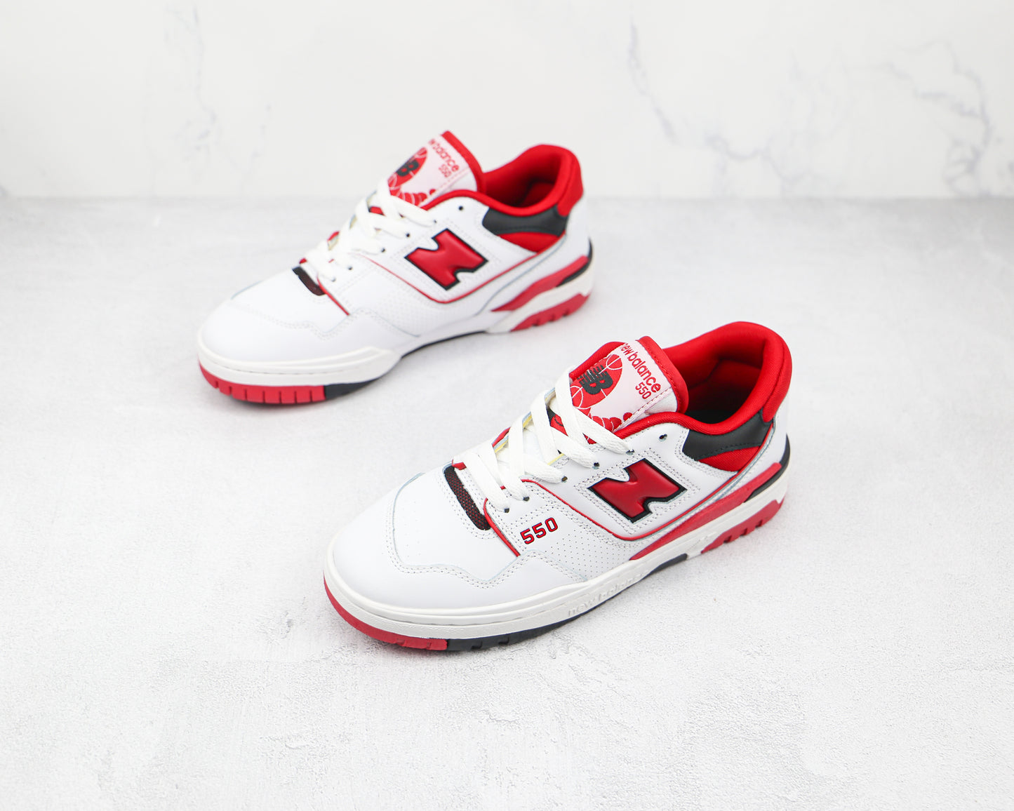 NB 550 White and Red