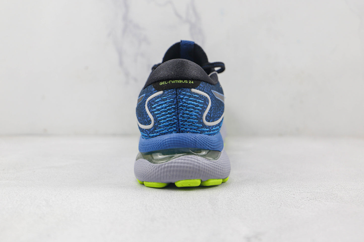 Asics Gel Nimbus 24 Azul e Verde