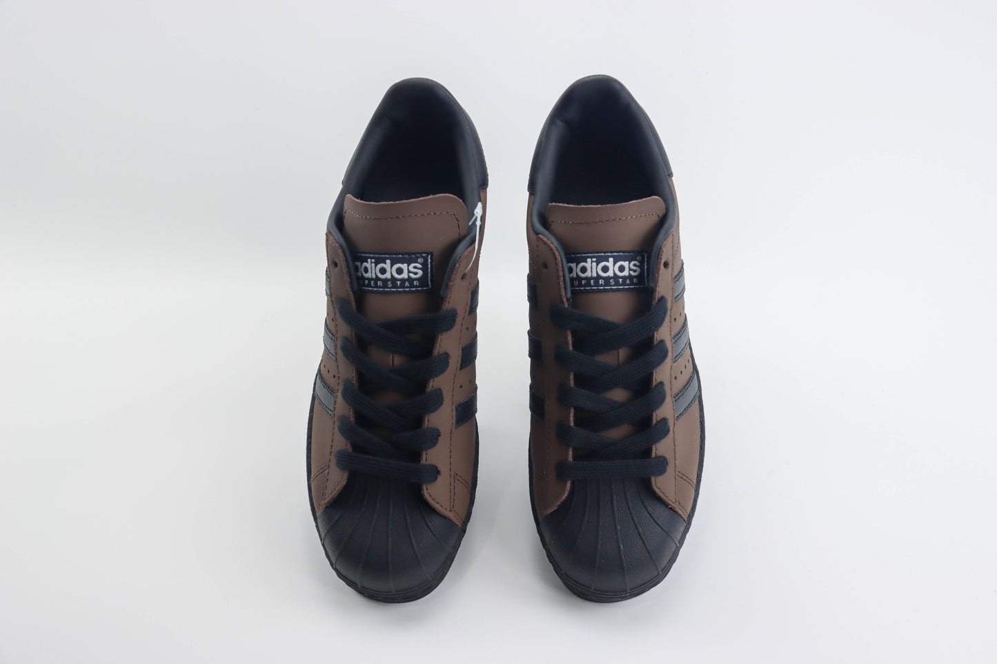 adidas originals Superstar Preto e Marrom