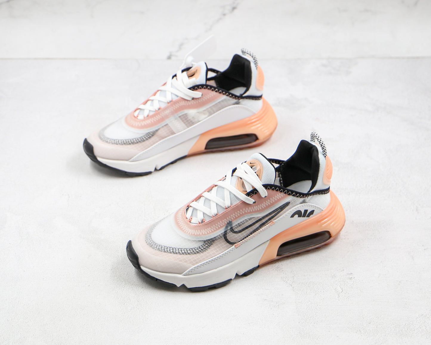 Air Max 2090 B30 Branco e Amarelo