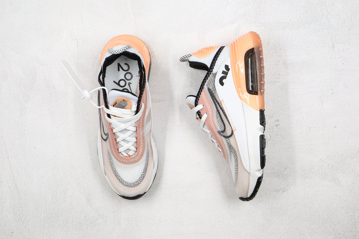 Air Max 2090 B30 Branco e Amarelo