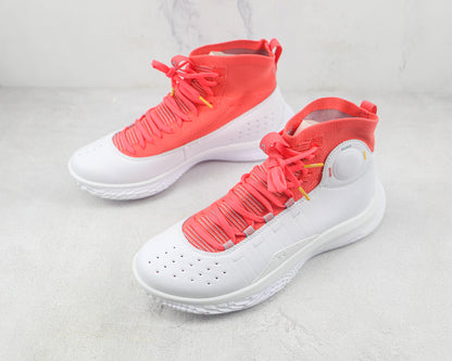 Under Armour Curry 4 FloTro 'White Red'