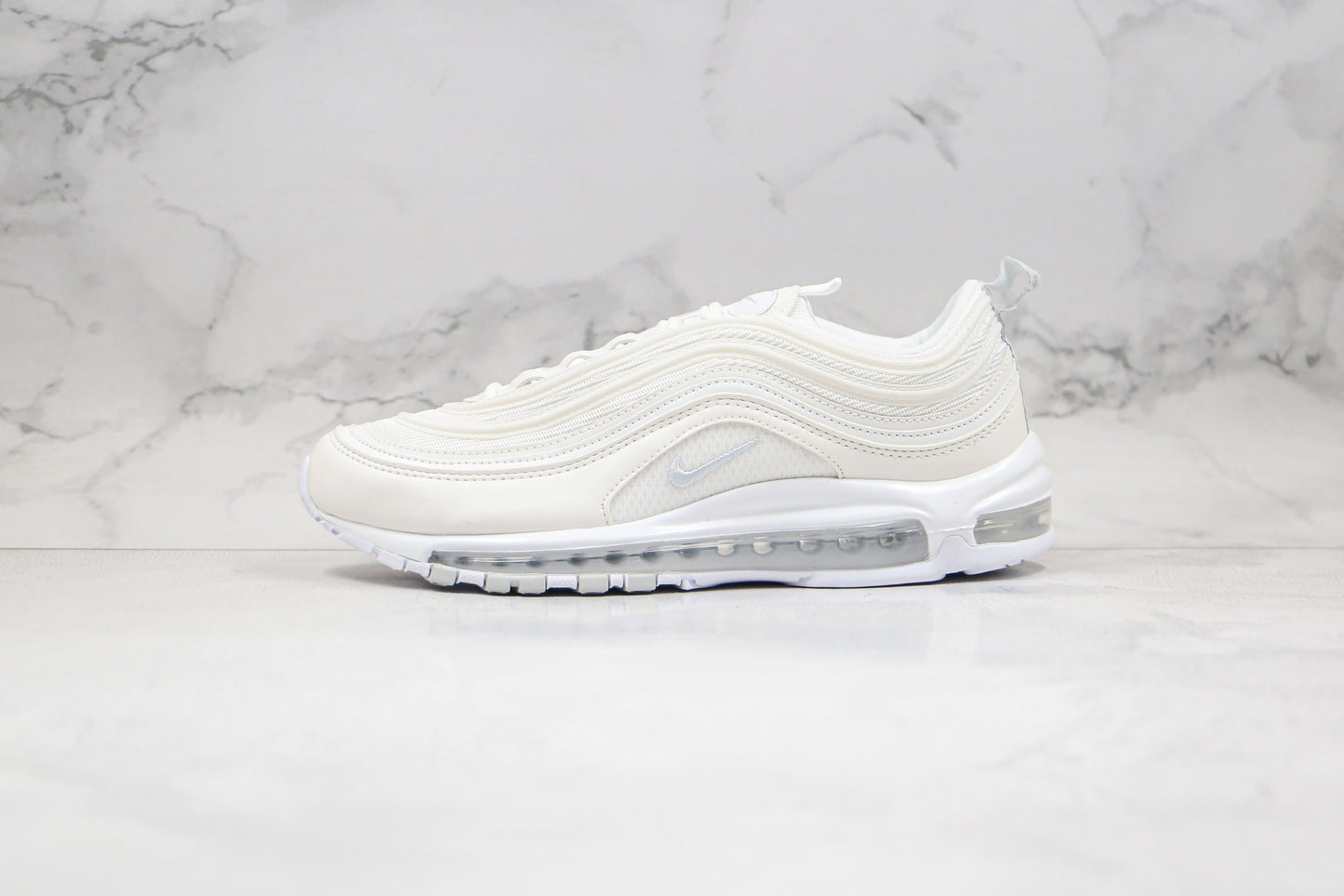 Nike Women’s Air Max 97 Triple White Platinum