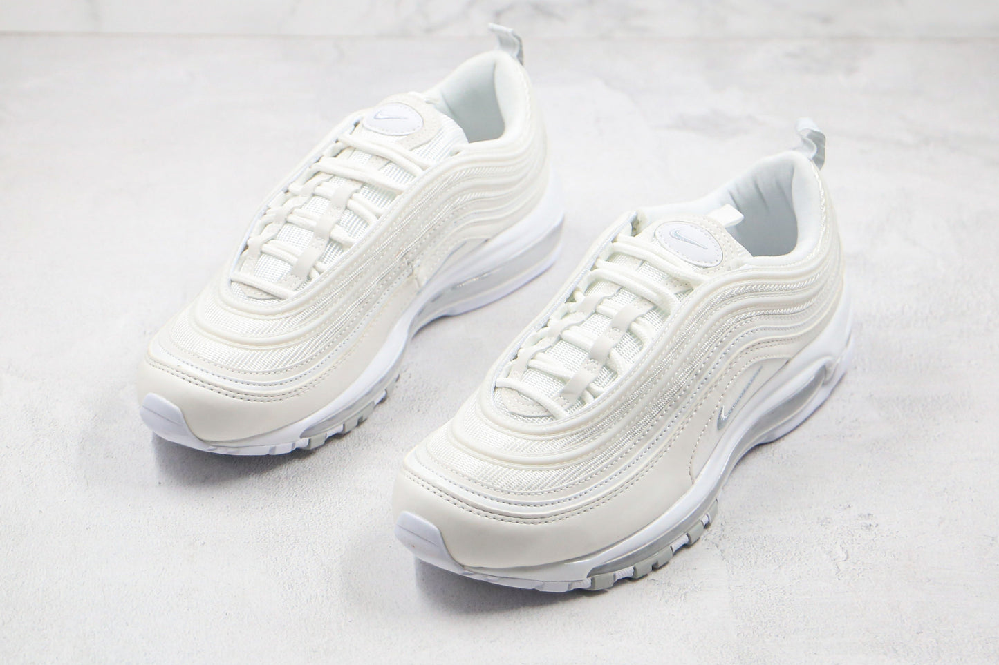 Nike Women’s Air Max 97 Triple White Platinum