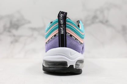Air Max 97 SE GS Have A Nike Day Space Purple White