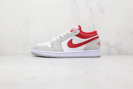 Jordan 1 Low SE 'Light Smoke Grey Gym Red'