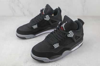 Air Jordan 4 Black and Light Steel