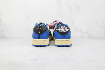 Jordan 1 Low Travis Scott x Fragment Royal Blue