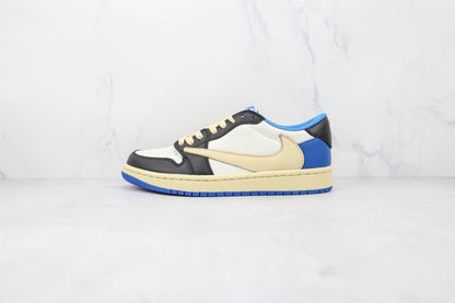 Jordan 1 Low Travis Scott x Fragment Royal Blue
