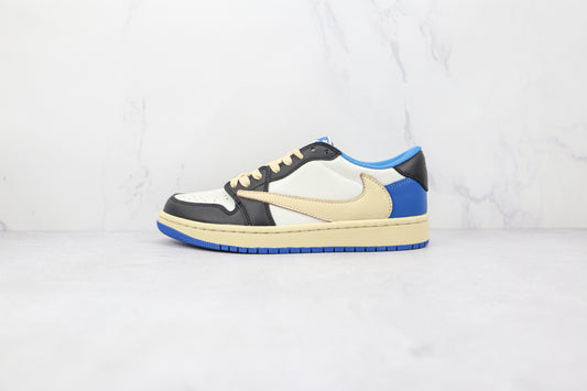 Jordan 1 Low Travis Scott x Fragment Royal Blue