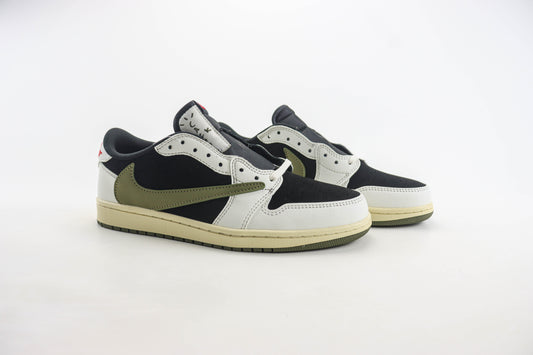 Jordan 1 Low x Travis Scott Olive