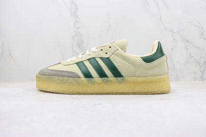 Ronnie Fieg × Clarks × adidas Samba White Green