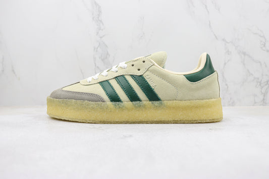Ronnie Fieg × Clarks × adidas Samba White Green