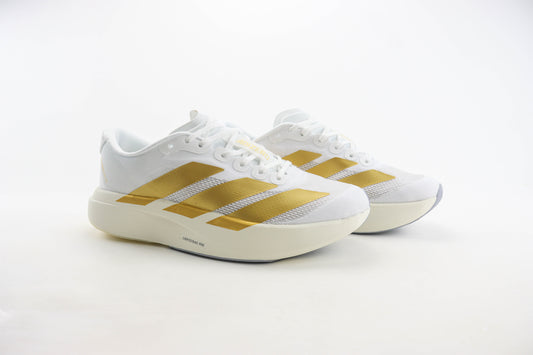 Adizero Evo SL Branco e Dourado