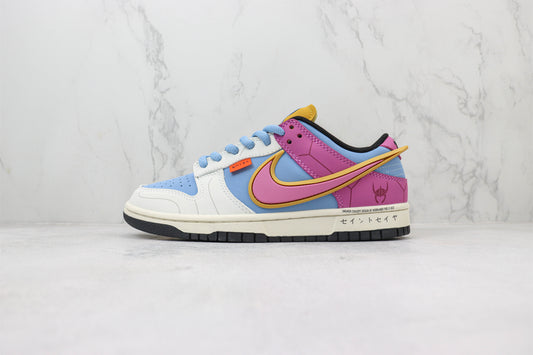 Nike SB Dunk Low Pink Blue White Saint Seiya