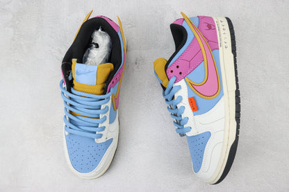 Nike SB Dunk Low Pink Blue White Saint Seiya