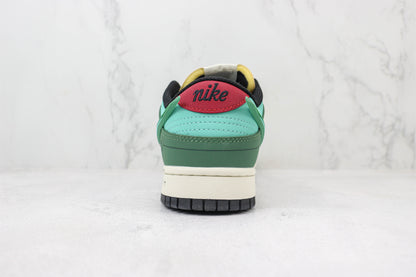 Nike SB Dunk Low Shiryu Le Dragon Violet Green Red Black
