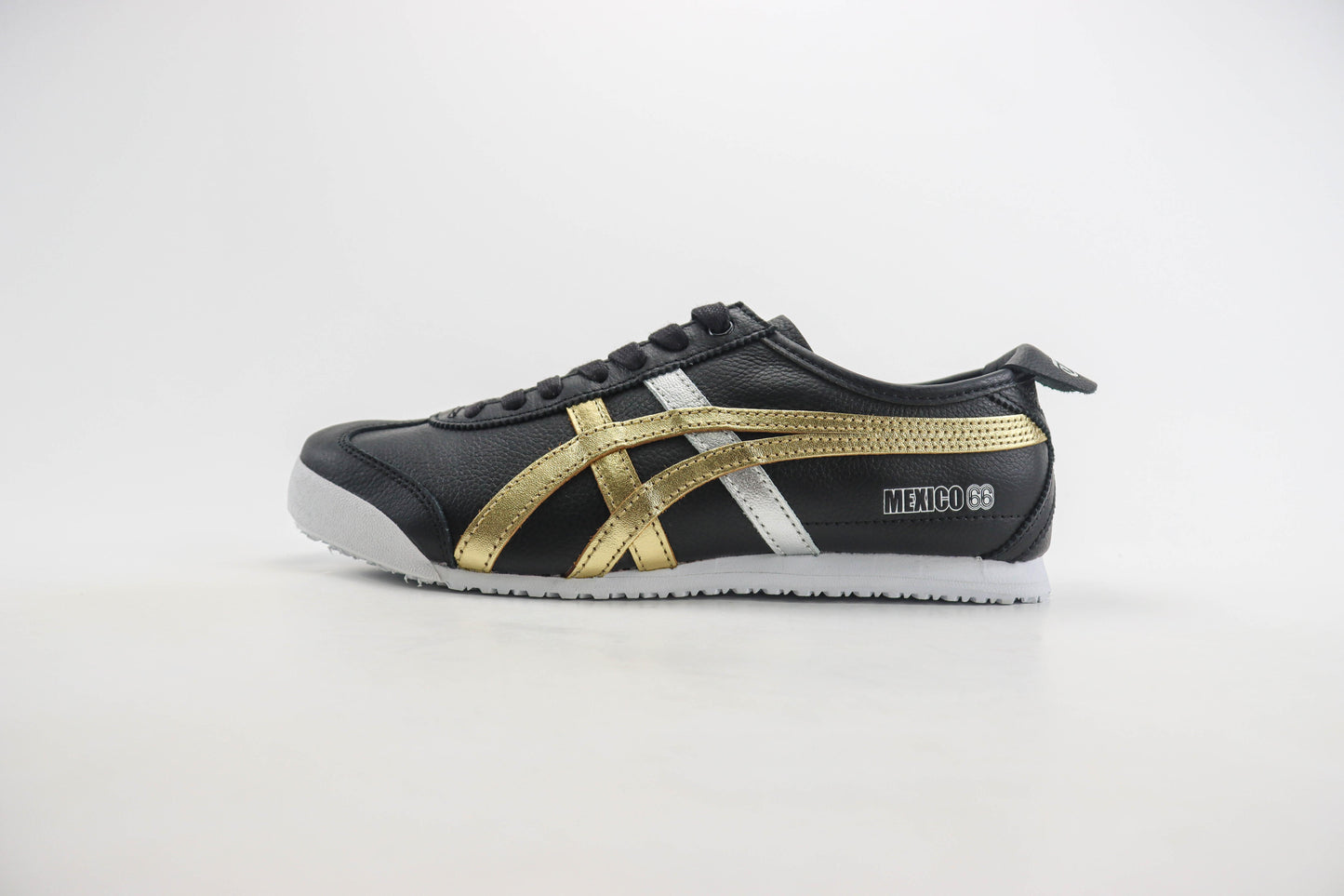 Asics Mexico 66 Preto e Dourado