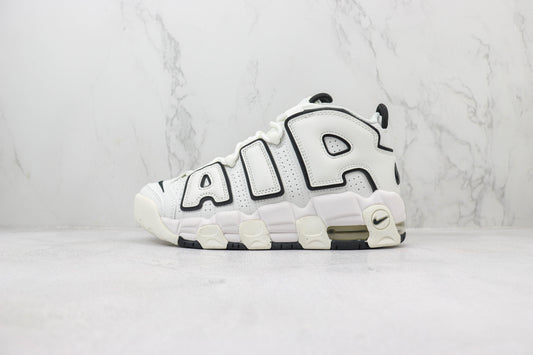 NK Air More Uptempo Preto e Branco  V44