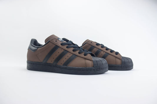 adidas originals Superstar Preto e Marrom