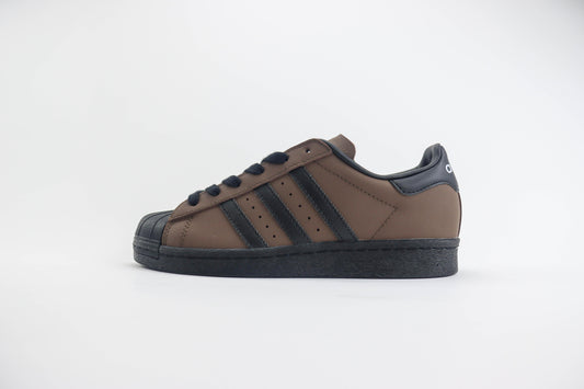 adidas originals Superstar Preto e Marrom