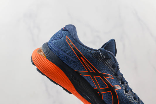 Asics Gel Nimbus 24 Azul Escuro e Laranja
