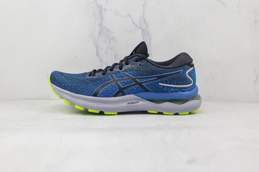 Asics Gel Nimbus 24 Azul e Verde