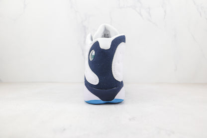 Air Jordan 13 XIII Branco e Azul