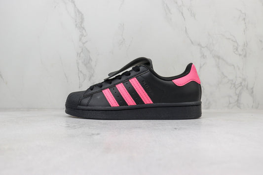 Ad Superstar Preto e Rosa