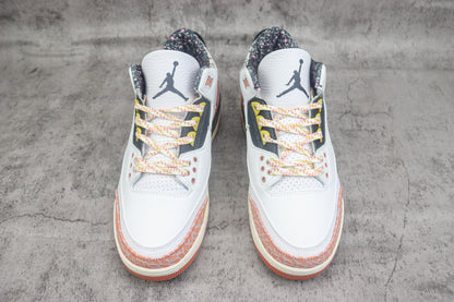 Air Jordan AJ3 'Vintage Floral'