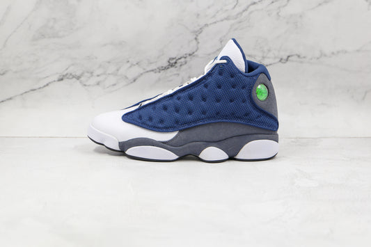 Air Jordan 13 XIII Branco e Azul