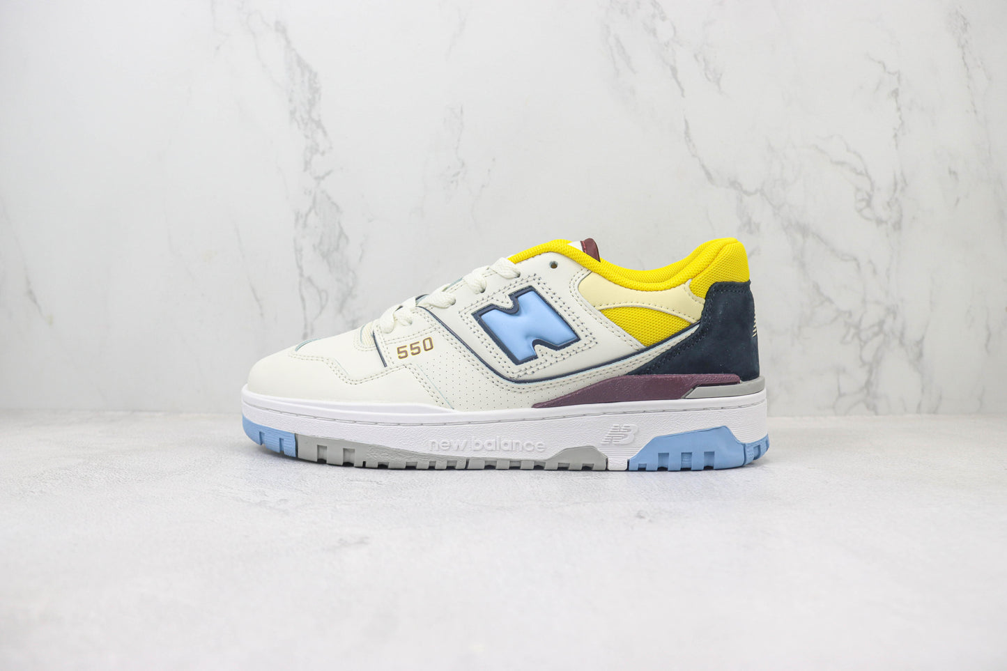 NB 550 Branco e Amarelo
