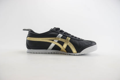 Asics Mexico 66 Preto e Dourado