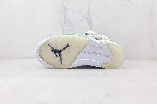 Nike Air Jordan Retro 5'Black Racer Blue